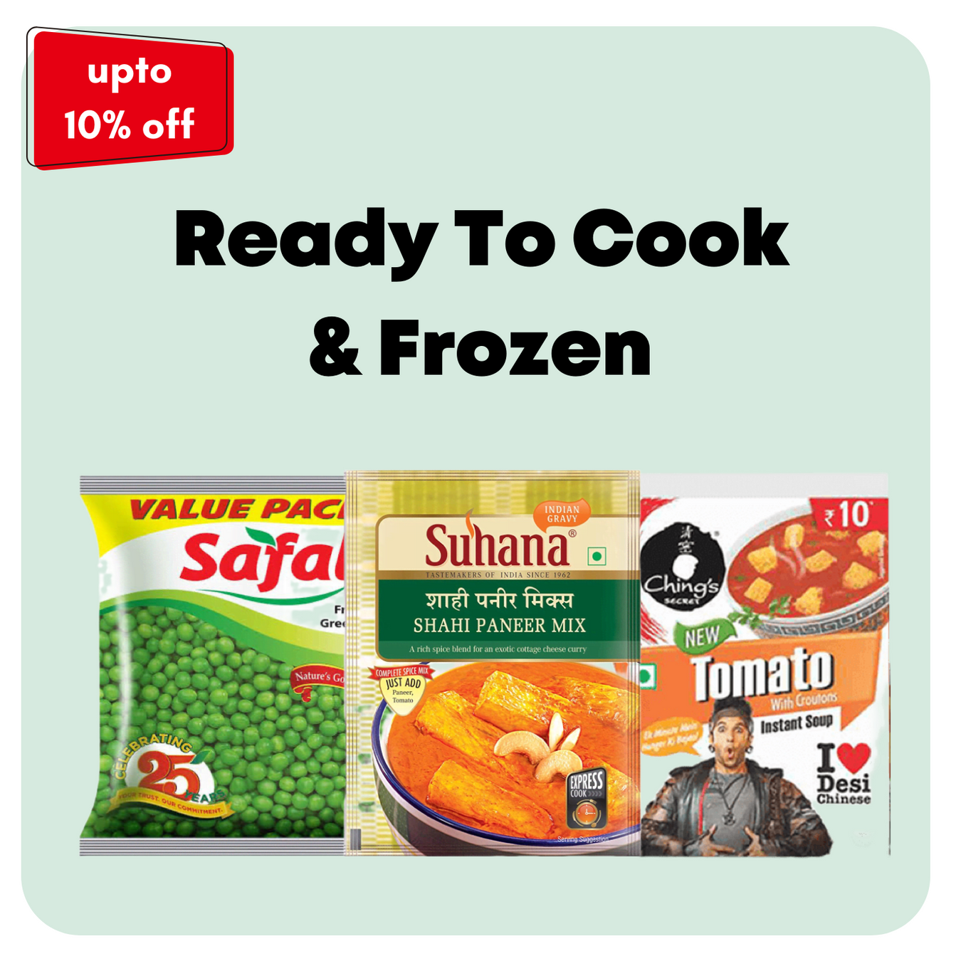Frozen & Ready To Cook