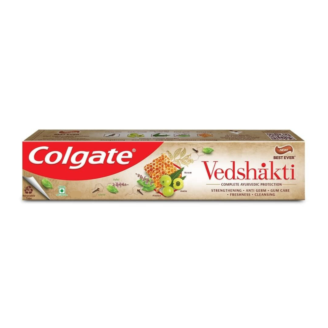Colgate Vedshakti Toothpaste 140 g - Quick Pantry