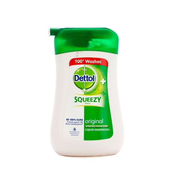Dettol Original Liquid Handwash Squeezy Pack 100 ml - Quick Pantry