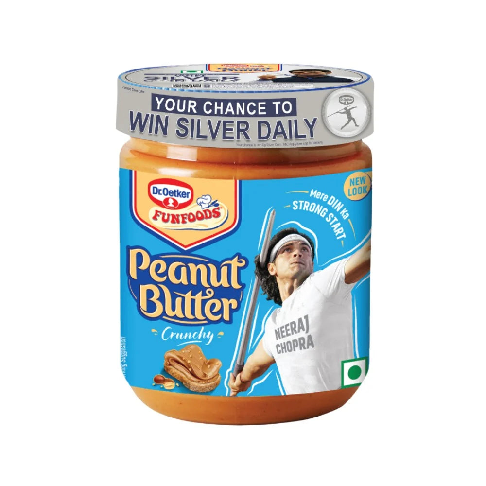 Dr. Oetker Peanut Butter Crunchy 375 g - Quick Pantry