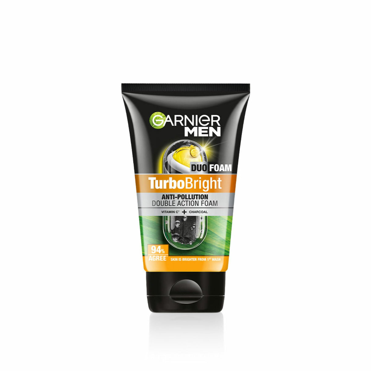 Garnier Men Turbo Bright Anti-Pollution Double Action Facewash - Quick Pantry