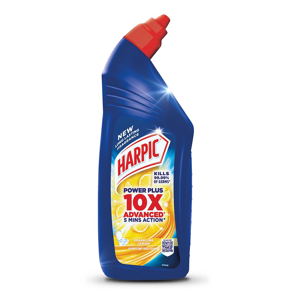 Harpic Sparkling Lemon Disinfectant Toilet Cleaner 500 ml - Quick Pantry