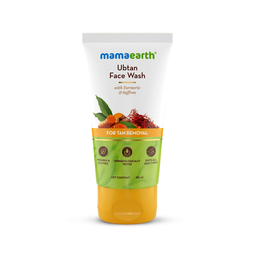Mama Earth Ubtan Facewash 50 ml - Quick Pantry