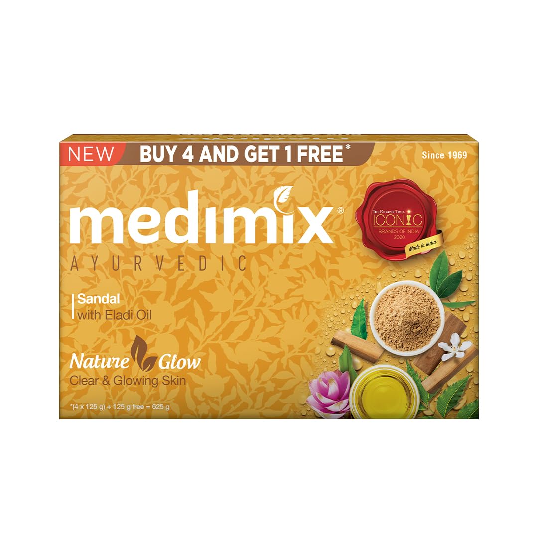 Medimix Ayurvedic Sandal Soap 5 x 125 g - Quick Pantry
