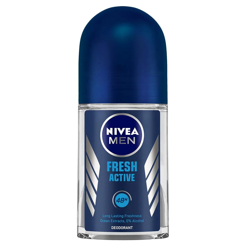 Nivea Men Fresh Active Roll On Deodrant 25 ml - Quick Pantry