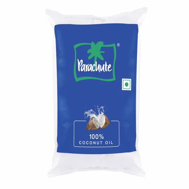 Parachute 100% Pure Coconut Oil 100 ml (Pouch) - Quick Pantry