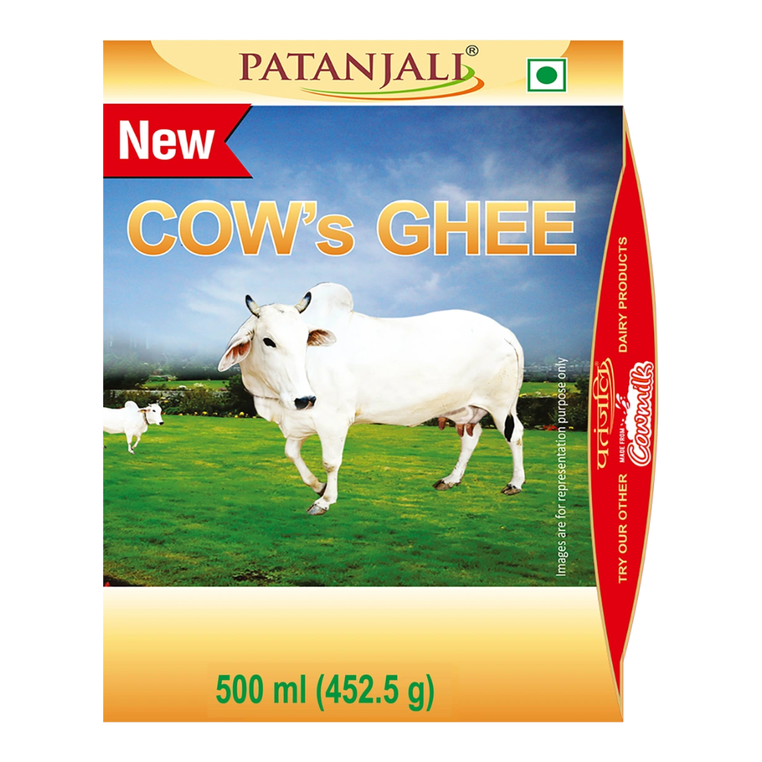 Patanjali Cow Ghee 500 ml - Quick Pantry