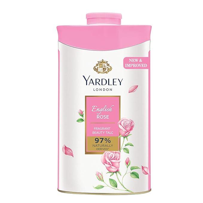 Yardley London English Rose Fragrant Beauty Talc 100 g - Quick Pantry