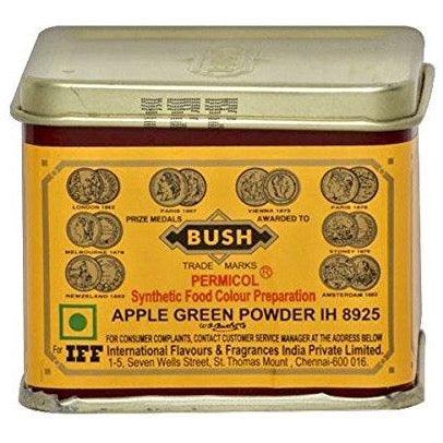 Bush Edible Food Colour - Apple Green 100 g - Quick Pantry