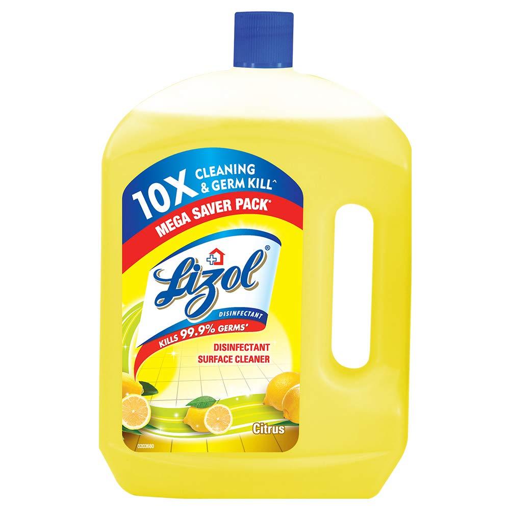 Lizol Disinfectant Surface & Floor Cleaner - Citrus - Quick Pantry