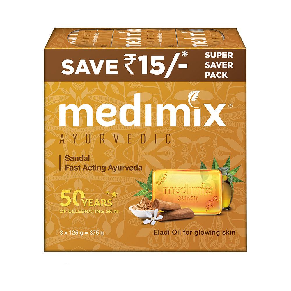 Medimix Ayurvedic Sandal Soap 4 x 100 g - Quick Pantry