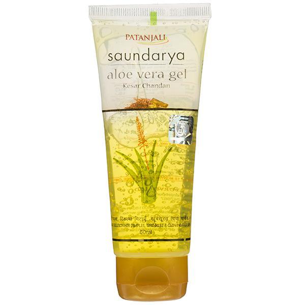 Patanjali Saundarya Aloe Vera Gel Kesar Chandan - Quick Pantry
