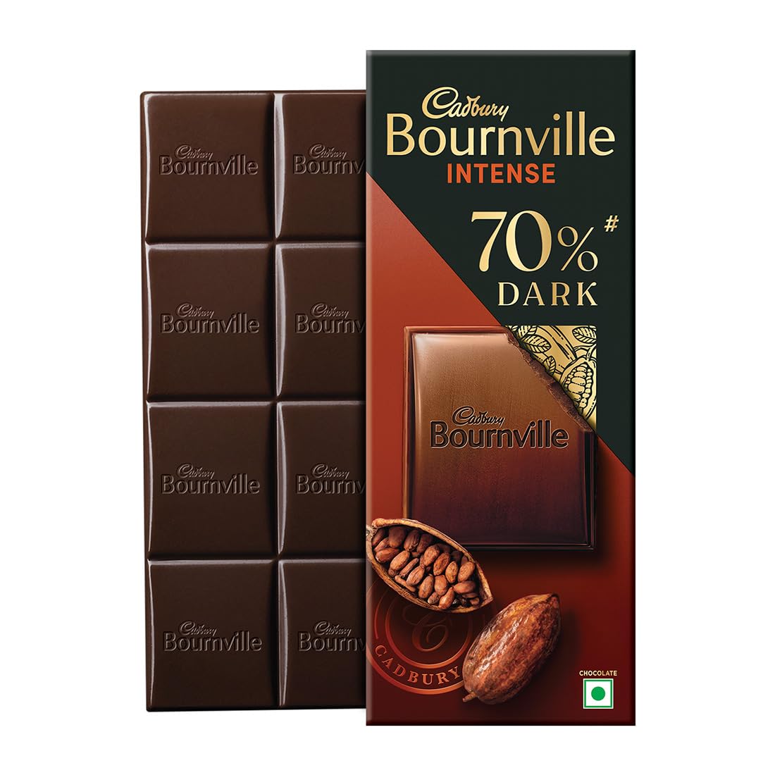 Cadbury Bournville Rich Cocoa Dark Chocolate Bar 75 g