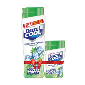 Dermicool Prickly Heat Powder - Fresh Aloe 150 g - Quick Pantry