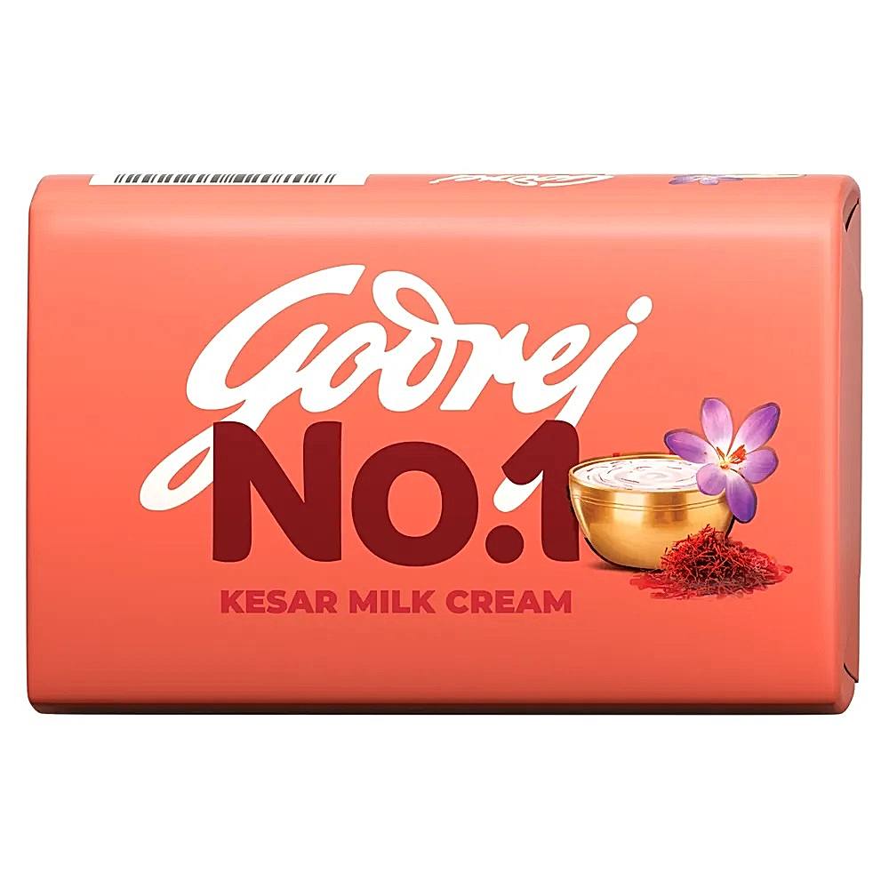 Godrej No.1 Kesar Milk Cream Soap