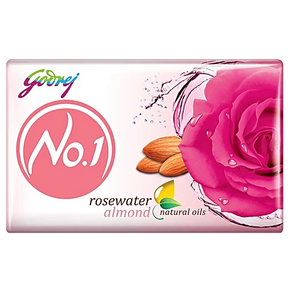 Godrej No.1 Rosewater Almond Soap - Quick Pantry