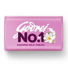Godrej No.1 Jasmine & Milk Cream Soap - Quick Pantry