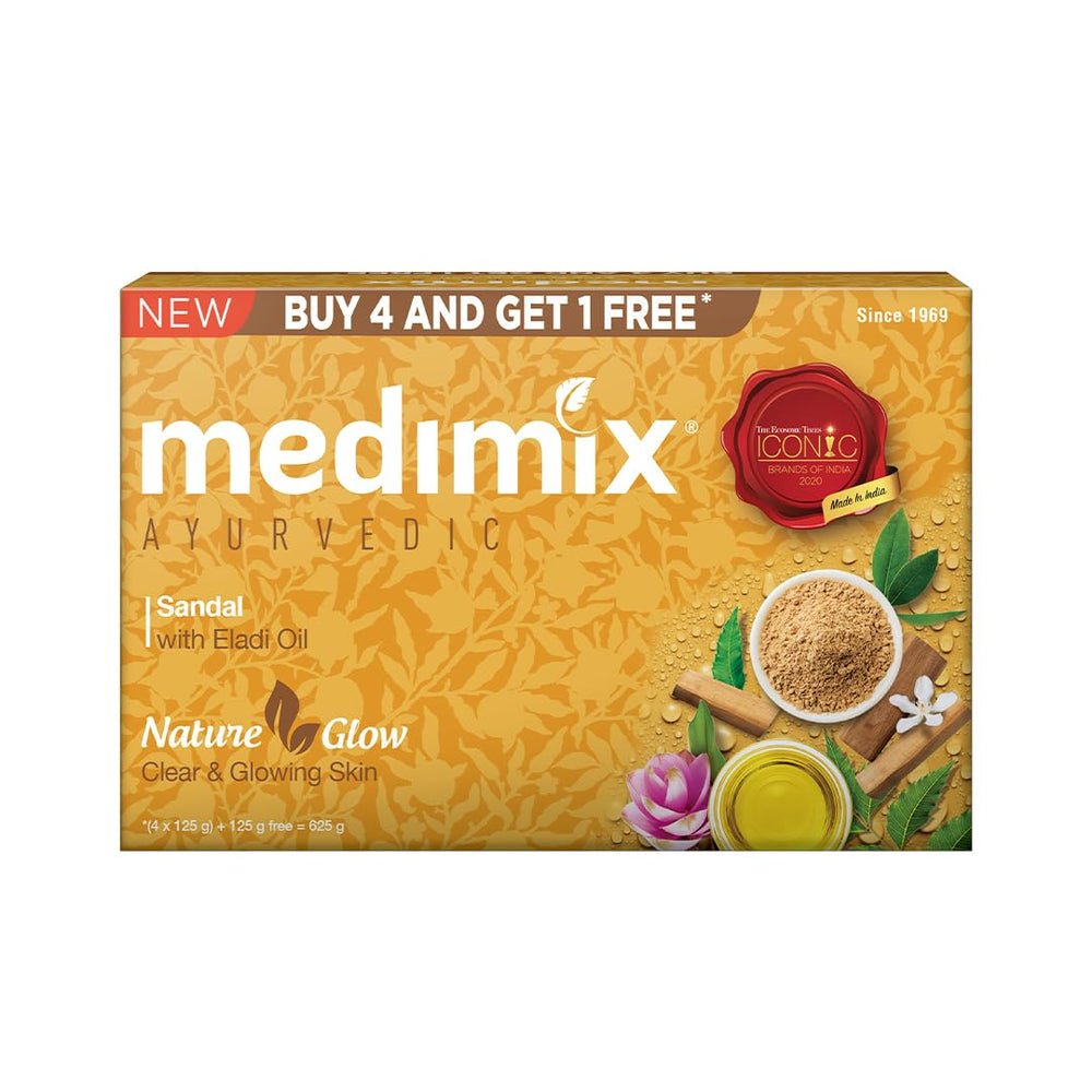 Medimix Ayurvedic Sandal Soap 5 x 125 g - Quick Pantry