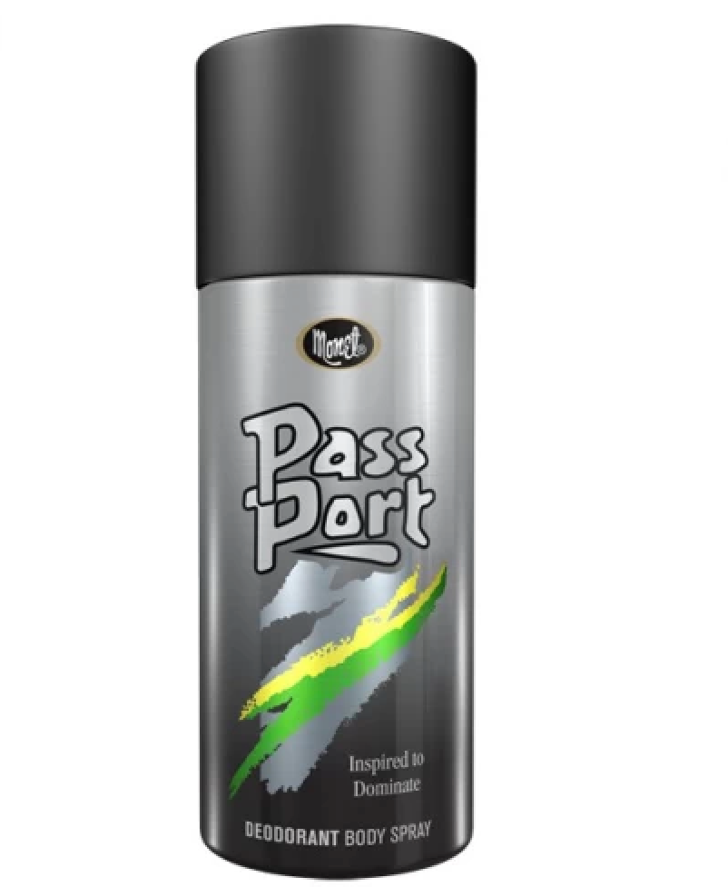 Monet Pass Port Body Spray (For Men) 150 ml