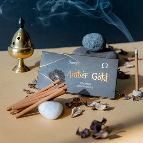 Omega Amber Gold Dhoop Sticks 50 g - Quick Pantry
