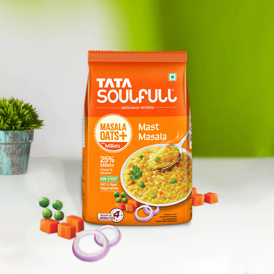 Tata Soulfull Mast Masala Oats 500 g