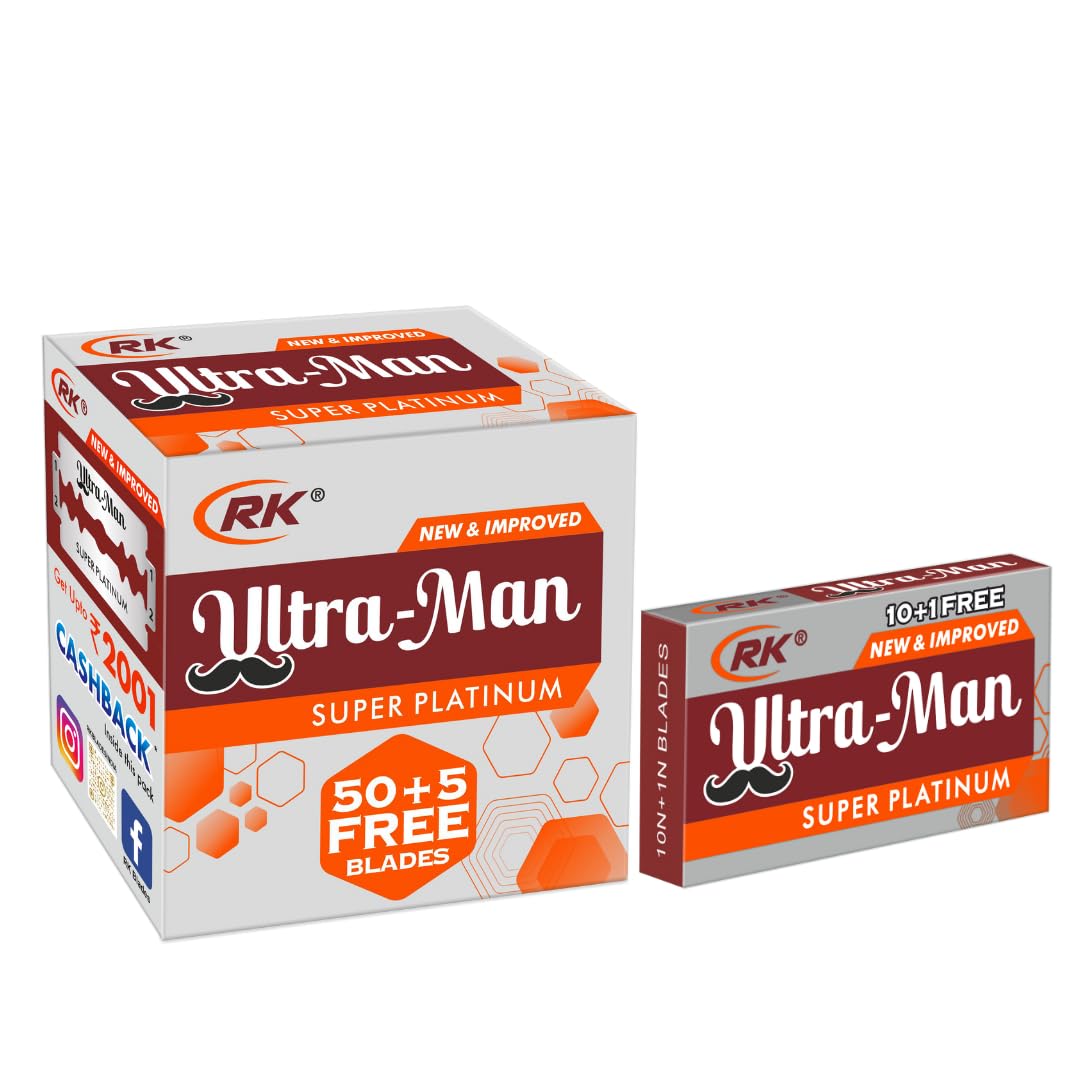 Ultra-Man Shaving Blades