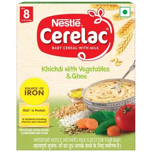 Cerelac Baby Cereal Khichdi with Vegetable Ghee From to 24
