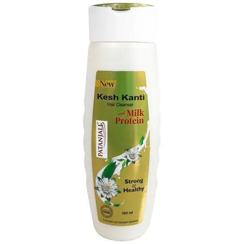 Patanjali Kesh Kanti Milk Protein Herbal Shampoo 180 ml - Quick Pantry