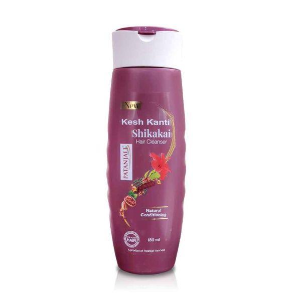 Patanjali Kesh Kanti Shikakai Herbal Shampoo 180 ml - Quick Pantry