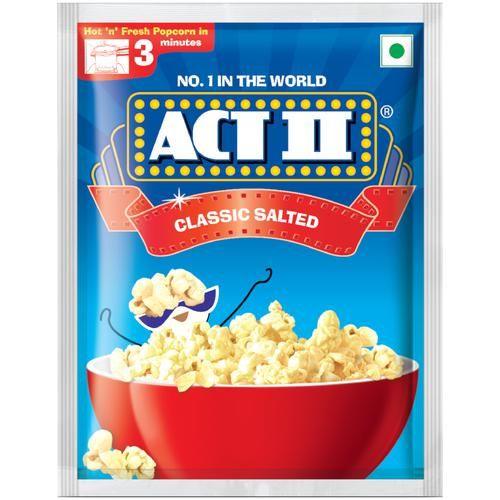 ACT II Instant Popcorn - Classic Salted 40 g - Quick Pantry