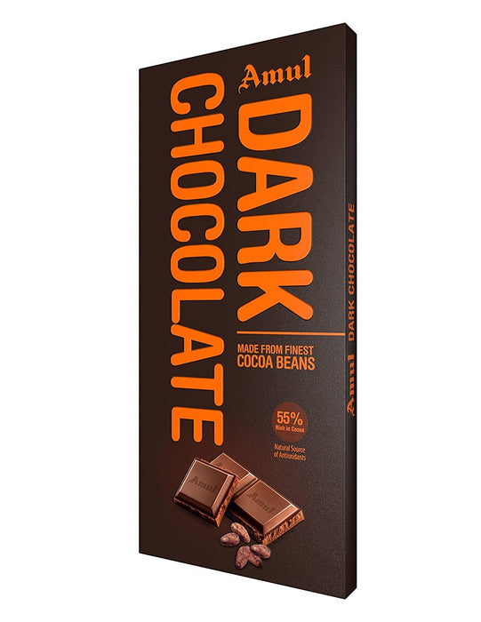 Amul Dark Chocolate 150 g - Quick Pantry
