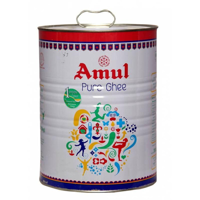 Amul Pure Ghee 5 L (Tin) - Quick Pantry