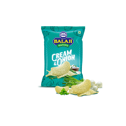 Balaji Wafers Cream & Onion - Quick Pantry
