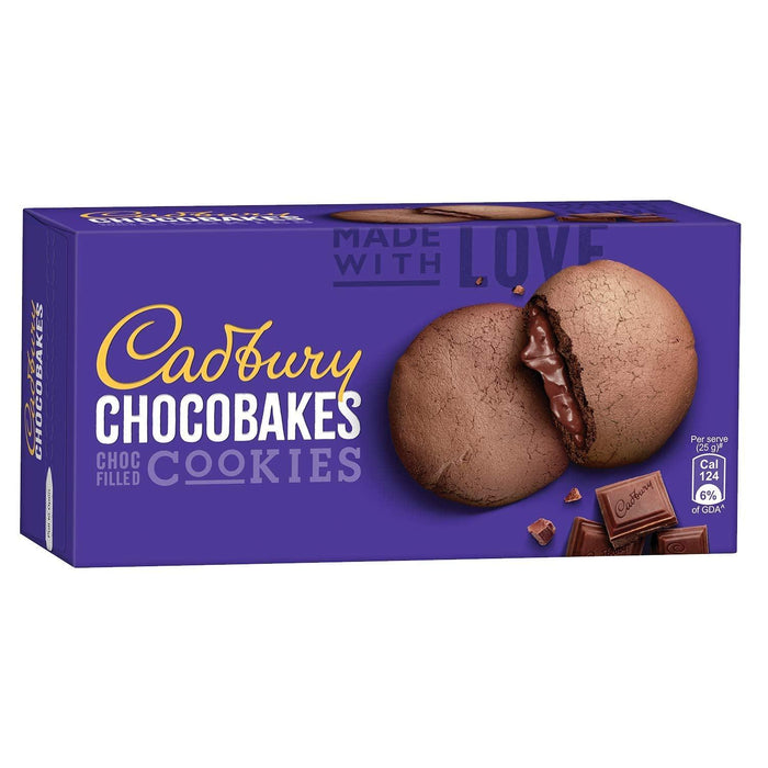 Cadbury Chocobakes Choc Filled Cookies 75 g - Quick Pantry