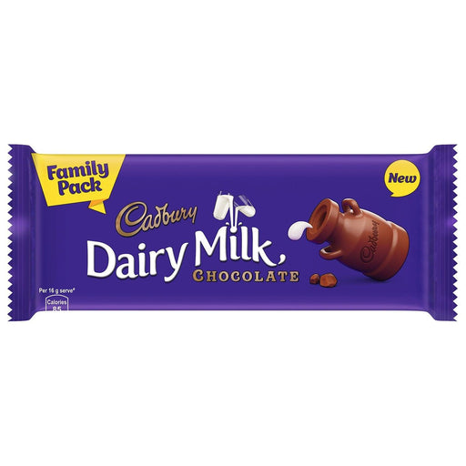 Cadbury Dairy Milk Chocolate Bar Family Pack 130 g - Quick Pantry