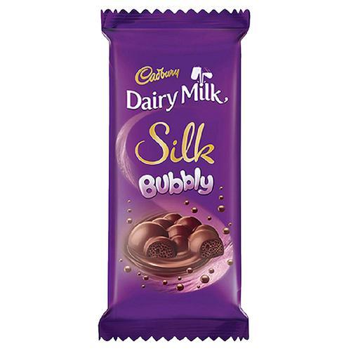 Cadbury Dairy Milk Silk Bubbly Chocolate Bar - Quick Pantry