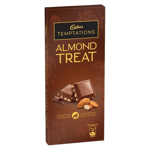 Cadbury Temptations Chocolate Bar - Almond Treat 72 g - Quick Pantry