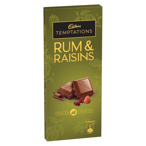 Cadbury Temptations Chocolate - Rum & Raisin 72 g - Quick Pantry