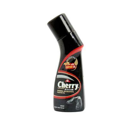 Cherry Blossom Black Liquid Shoe Polish 75 ml - Quick Pantry