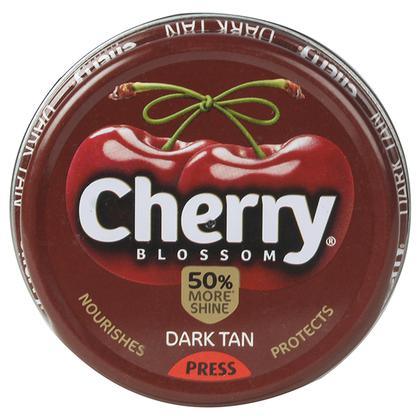 Cherry Blossom Dark Tan Shoe Polish 40 g - Quick Pantry