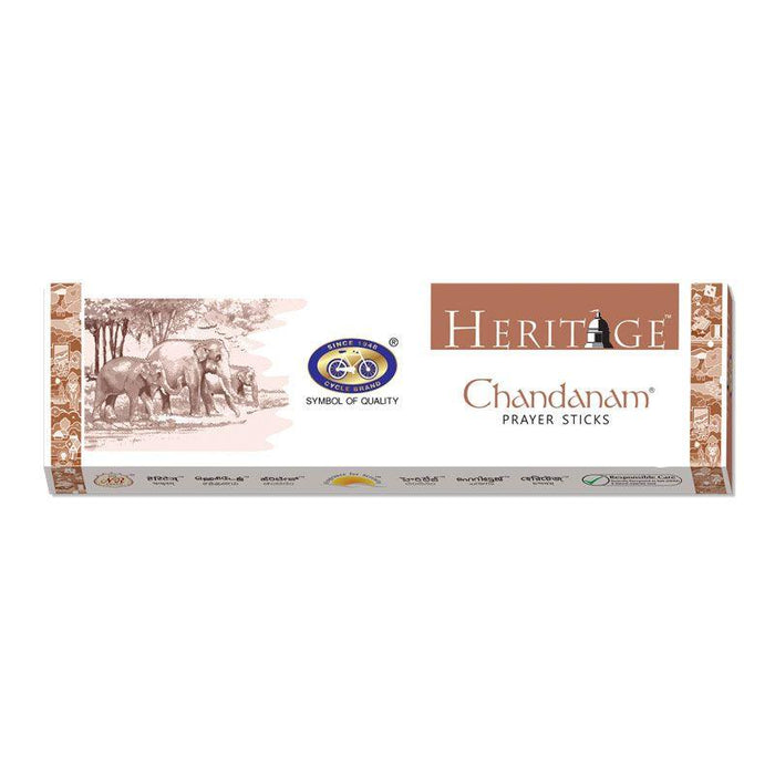Cycle Heritage Chandanam Prayer Sticks 105 g - Quick Pantry