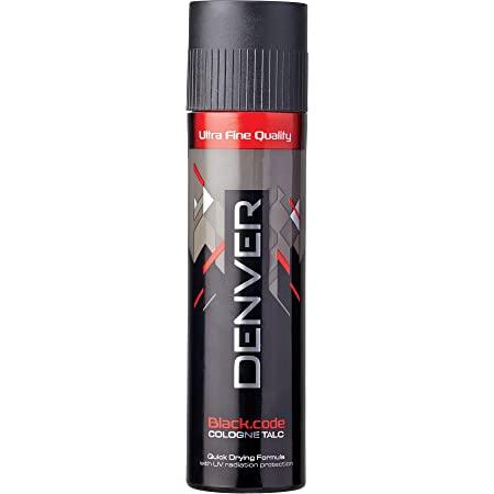 Denver Black Code Cologne Talc 300 g + Get 300 g Free - Quick Pantry