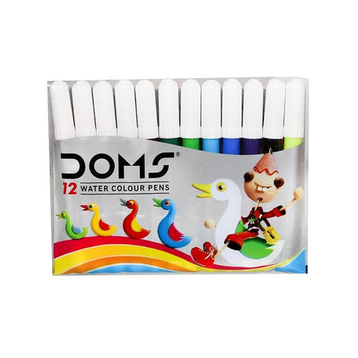 Doms Water Colour Pen 12 Shades - Quick Pantry