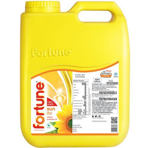 Fortune Sunflower Refined Oil 15 L (Jar) - Quick Pantry