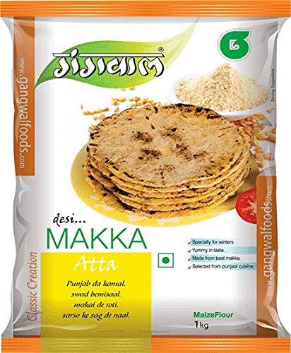 Gangwal Desi Makka Atta 1 kg - Quick Pantry