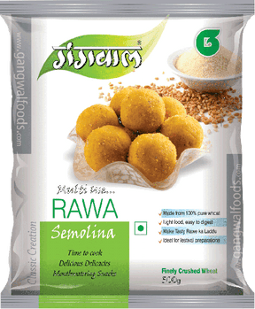 Gangwal Rawa Semolina 500 g - Quick Pantry