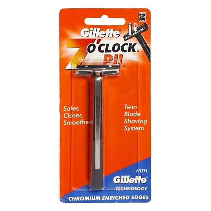 Gillette 7 O'Clock - Manual Shaving P II Razor 1 pc - Quick Pantry