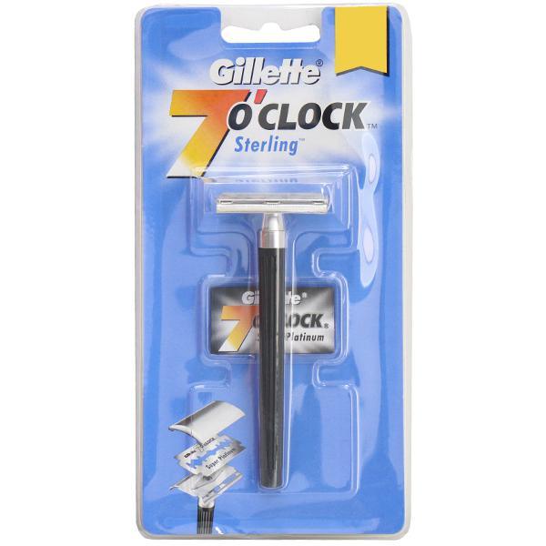 Gillette 7 o'Clock - Manual Sterling Smooth Razor 1 pc - Quick Pantry
