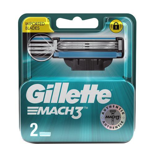Gillette Mach3 - Manual Shaving Razor Blades - 2 Cartridge - Quick Pantry