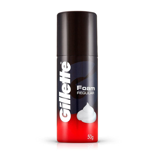 Gillette Pre Shave Foam - Classic Regular Skin 50 g - Quick Pantry